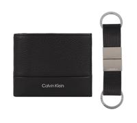 Calvin Klein Porte-monnaie Protection RFID Cuir 11 cm Boîte cadeau noir