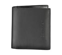 Calvin Klein - Portefeuille Bifold en Cuir Rfid avec Compartiments - Homme - Accessoires - Noir - Taille: ONE Size