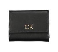 Calvin Klein, Femme, Accessoires, Noir, Taille: ONE Size Portefeuille en polyester