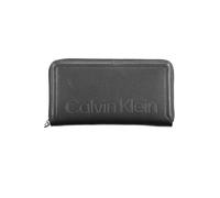 CALVIN KLEIN Portefeuille Femme Autres fibres Noir SF14462 - Taille : Unique