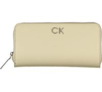 Calvin Klein RE-Lock Z/A Wallet LG PBl K60K610967, Portefeuilles Femme, Gris (Stoney Beige), OS