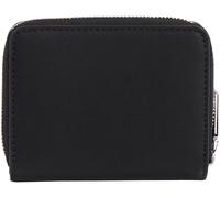 Calvin Klein Portefeuille Femme Medium Zip Around Wallet Petit, Noir (CK Black), Taille Unique