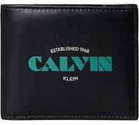 Calvin Klein Portefeuille Graphique Billfold W/Coin LV04D1220G pour Homme, Noir (Noir), Taille Unique