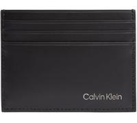 Calvin Klein Portefeuille Homme Smooth Cardholder en Cuir, Noir (Black), Taille Unique