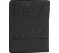 Calvin Klein Portefeuille Homme Subtle Mix Bifold en Cuir, Noir (Black Grain/Smooth), Taille Unique