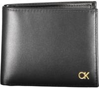 CALVIN KLEIN Portefeuille Hommes Autres fibres Noir SF14276 - Taille : Unique