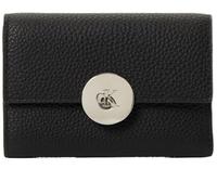 Calvin Klein Portefeuille Rond Hw Pebble pour Femme LV04F1225G Noir Taille Unique