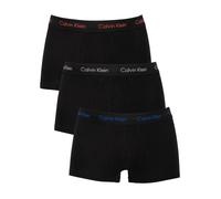 Calvin Klein Pour des hommes Paquet de 3 troncs de faible hauteur, Noir M
