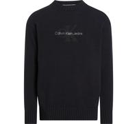 Calvin Klein - Pull col rond noir CK Black BEH - Homme - Pulls - Noir - Taille: L