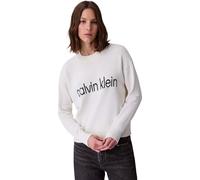 Calvin Klein Pull Femme Graphic en Coton, Beige (Tofu), M
