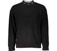 CALVIN KLEIN Pull homme textile noir SF18020 - Taille : S