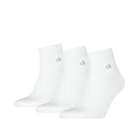 Calvin Klein Quarter, Blanc, 39-42 (Lot de 3) Hommes