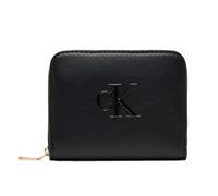 Calvin Klein Raised CK Medium Zip Around Lv04f1026g, Portefeuilles Femme, Black (Black), Taille Unique