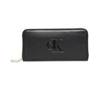 Calvin Klein - Raised Long Zip Around - Femme - Accessoires - Noir - Taille: ONE Size
