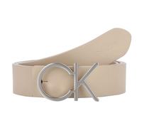 Calvin Klein Re-Lock Ceinture réversible Cuir 80 cm beige