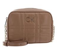 Calvin Klein Re-Lock Quilt Camera Bag, Crossovers Femme, Safari Canvas, Taille Unique