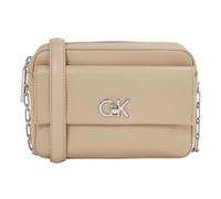 Calvin Klein Re-Lock Sac à bandoulière 21 cm beige