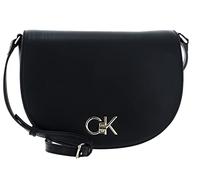 Calvin Klein RE-Lock Saddle Bag K60K609871, Sacs Crossover Femme, Noir (CK Black), OS