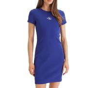 Calvin Klein Robes Bleu Chine Blu china Blu e verdi S