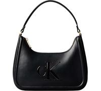 Calvin Klein Sac à bandoulière Raised Bold Small 26 cm Noir avec logo Taille Unique