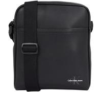 Calvin Klein Sac à Bandoulière Homme Mono Logo Reporter avec Fermeture Éclair, Noir (Black), Taille Unique