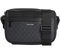 Calvin Klein Sac à Bandoulière Homme Must Camera Bag Mono avec Logo Imprimé, Noir (Classic Mono Black), Taille Unique
