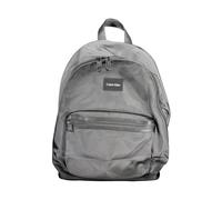Calvin Klein - Sac à Dos en Polyester Noir avec Support pour Ordinateur Portable - Homme - Sacs - Gris - Taille: ONE Size