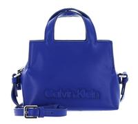 Calvin Klein sac à main sac à épaule bandoulière CK Neat Tote Bag Ultra Blue bleu
