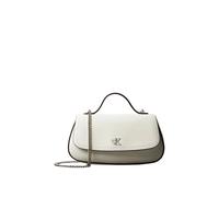 Calvin Klein - Sac à poignée supérieure avec chaîne - Femme - Sacs - Blanc - Taille: ONE Size