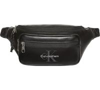Calvin Klein Sac banane LV04D3419G pour homme avec logo en gras Noir Taille unique