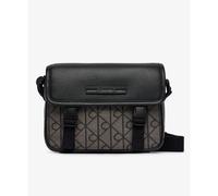 Calvin Klein - Sac bandoulière petit modèle Emblem Jacquard - Homme - Sacs - Beige - Taille: ONE Size