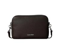 Calvin Klein - Sac bandoulière Webbing 2X Strap - Femme - Sacs - Brun - Taille: ONE Size