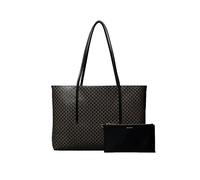 Calvin Klein Coated Emblem - Grand sac cabas Noir LV04F3266G-2XA