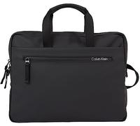 Calvin Klein Sacoche en caoutchouc pour ordinateur portable Conv, noir, taille unique