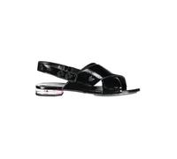 CALVIN KLEIN Sandale Femme Noir Cuir SE087 37