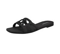Calvin Klein Sandales plates Yoana pour femme, Noir 001, 38 EU