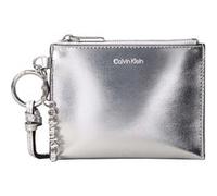 Calvin Klein Script Hardware Metallic Pouch Silver Metallic Taille: OS | Pochettes Outlet | Femme | Gris
