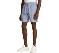 Calvin Klein Short d’Intérieur Homme Logo Tape Relaxed Fit, Bleu (Tempest), S