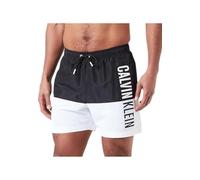 Calvin Klein Short de Bain Homme Medium Drawstring Long, Noir (Pvh Black), XL