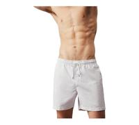 Calvin Klein Short de Bain Homme Medium Drawstring Mi-Long, Blanc (Pvh Classic White), XL