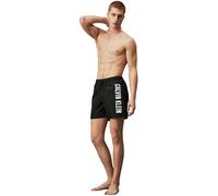 Calvin Klein Short de Bain Homme Medium Drawstring Mi-Long, Noir (Pvh Black), L