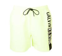 Calvin Klein Short de Bain Homme Medium Drawstring Mi-Long, Vert (Citrust Burst), M