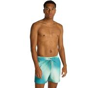 Calvin Klein Short de Bain Homme Medium Drawstring-Print Mi-Long, Multicolore (CK Ombre Blue AOP), L