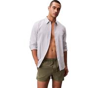Calvin Klein Short de Bain LV00N61039 avec Cordon de Serrage pour Homme, Beige (Vert Lichen Profond), L
