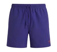 Calvin Klein - Short de bain moyen à cordon de serrage - Homme - Maillots de bain - Bleu - Taille: XL