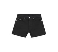 Calvin Klein Short en Jean Femme Mom Fit, Noir (Denim Black), 26W