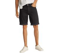 Calvin Klein Short en Jean Homme Slim Fit, Noir (Denim Black), 34W