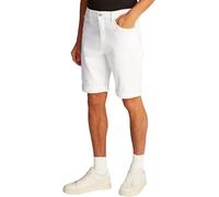 Calvin Klein Short en Jean Homme Slim Longueur Genoux, Bleu (Denim Light), 33W