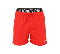 Calvin Klein Shorts de bain 'Intense Power' rouge / noir / blanc, Taille S