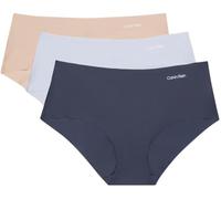 Calvin Klein Shortys Lot de 3 Femme Sous-Vêtement, Multicolore (Casual Blue/Speakeasy/Cedar), XL